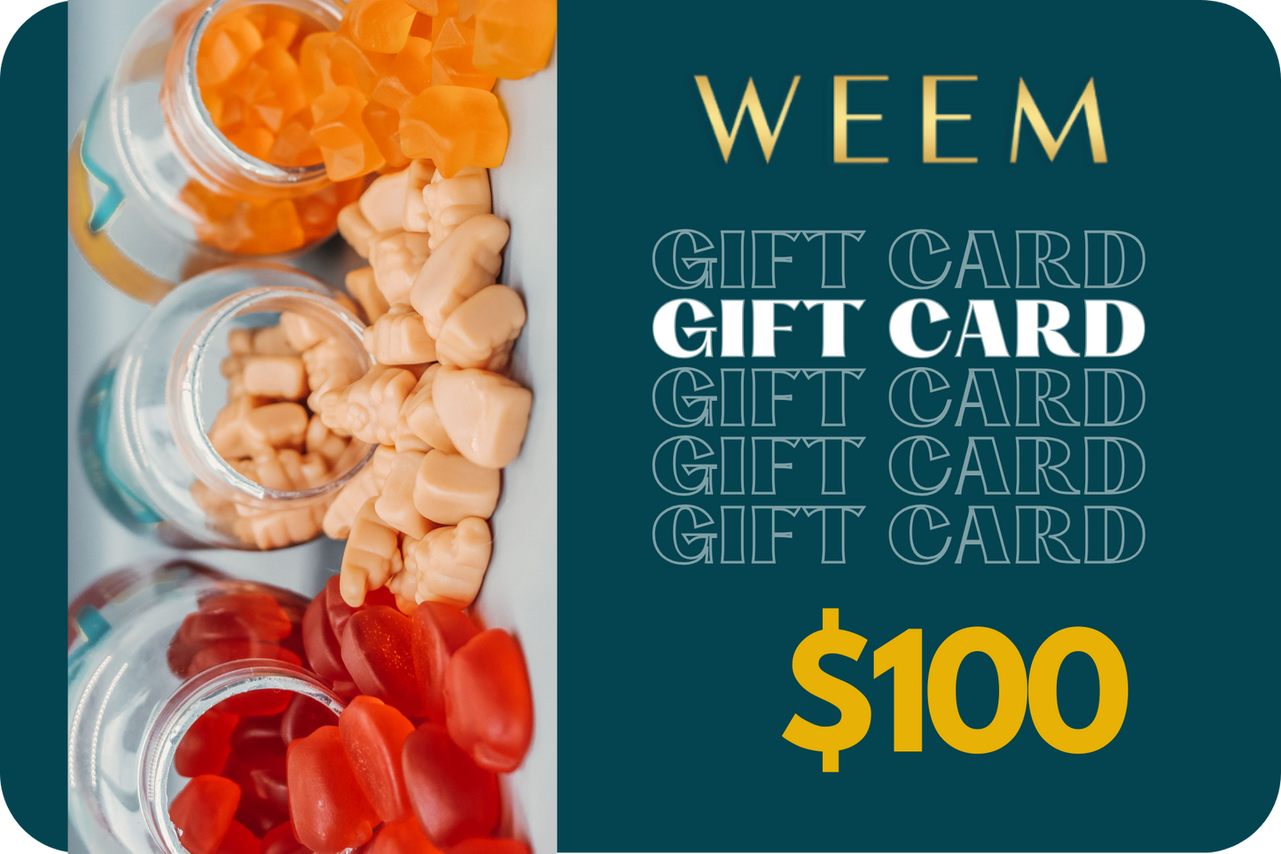 WEEM $100 Gift Card